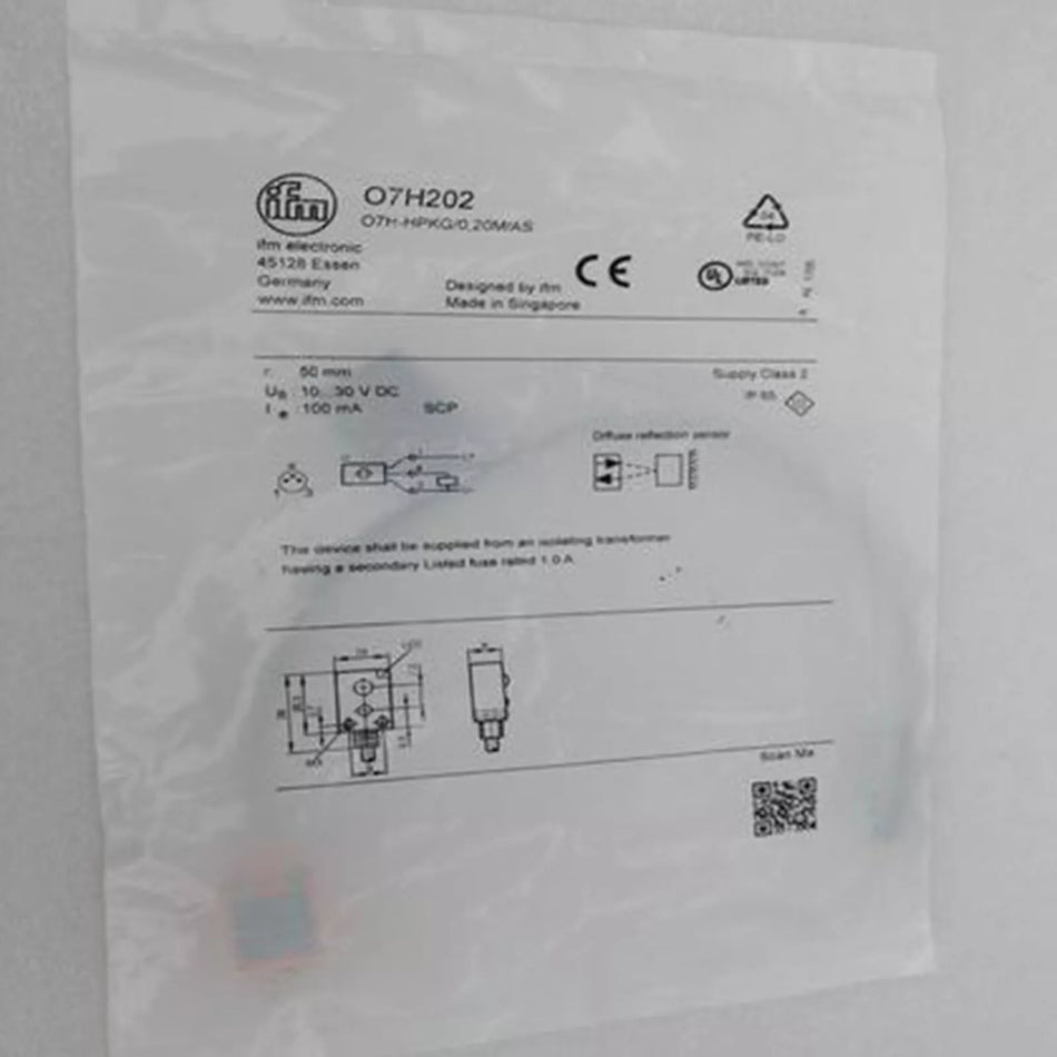 IFM O7H202 Sensor with New Expedited Shipping - 1PC