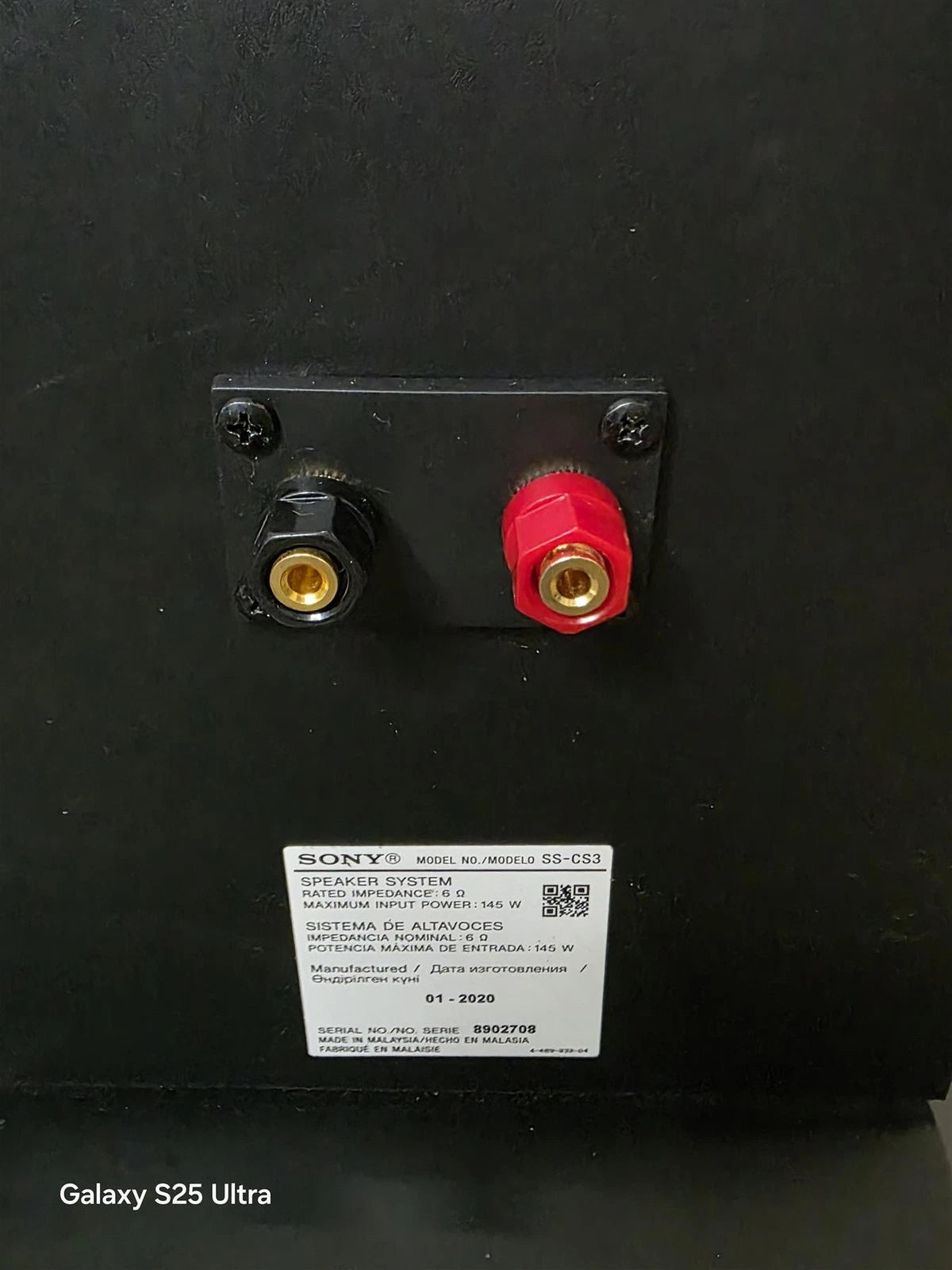 Sony SS-CS3 Floor-Standing Tower 3-Way Speakers with SS-CSE Dolby Atmos (PAIR)