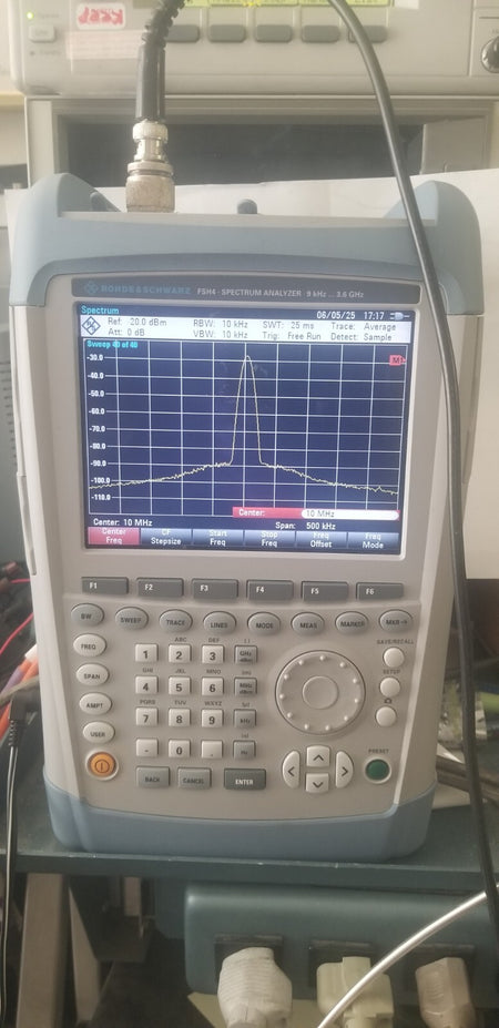 Rohde Schwarz FSH4 Spectrum Analyzer 9kHz-3.6GHz