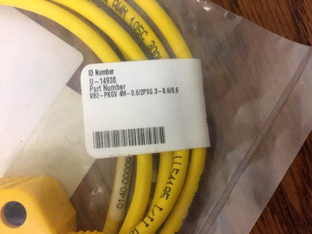 Turck VB2-PKGV 4M-0.6/2PSG 3-0.6/0.6 Pump Pressure Splitter Twin Cable for CDC