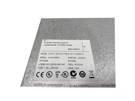 Cisco D9050 HD Video Encoder MPEG-2 PNC Version 4008011