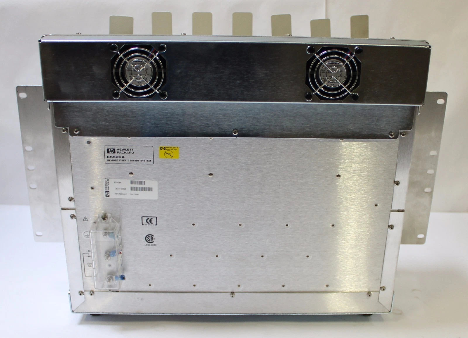 HP Agilent E5526A Remote Fiber Testing System w/ E5552B E5555A E5528A E5527E