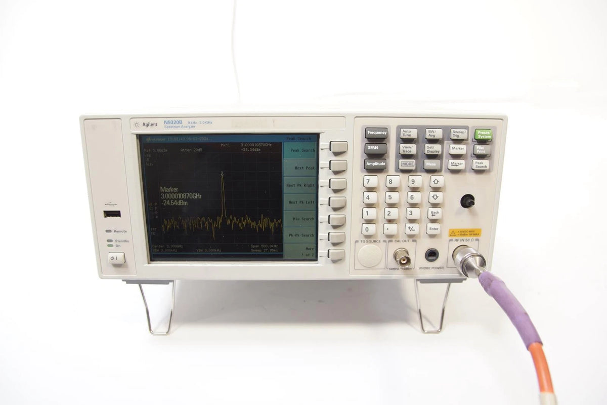 Agilent Keysight N9320B 9 kHz - 3 GHz RF Spectrum Analyzer
