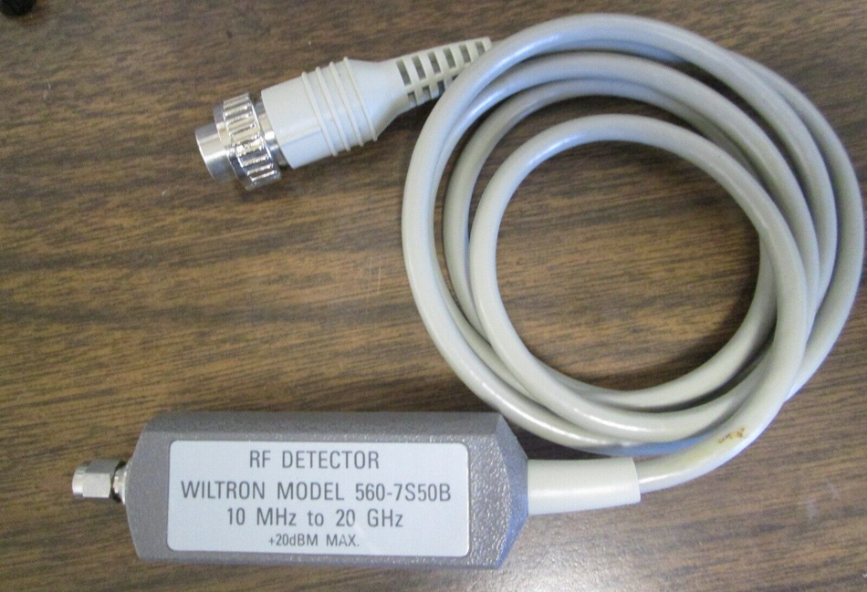 Wiltron 560-7S50B 20GHz RF Detector for Anritsu
