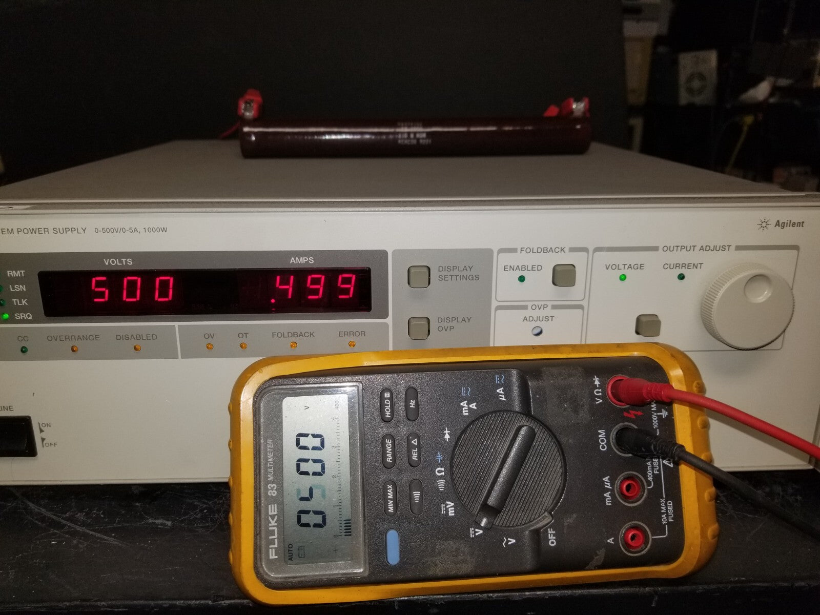 Agilent 6035A Variable 500V DC Power Supply