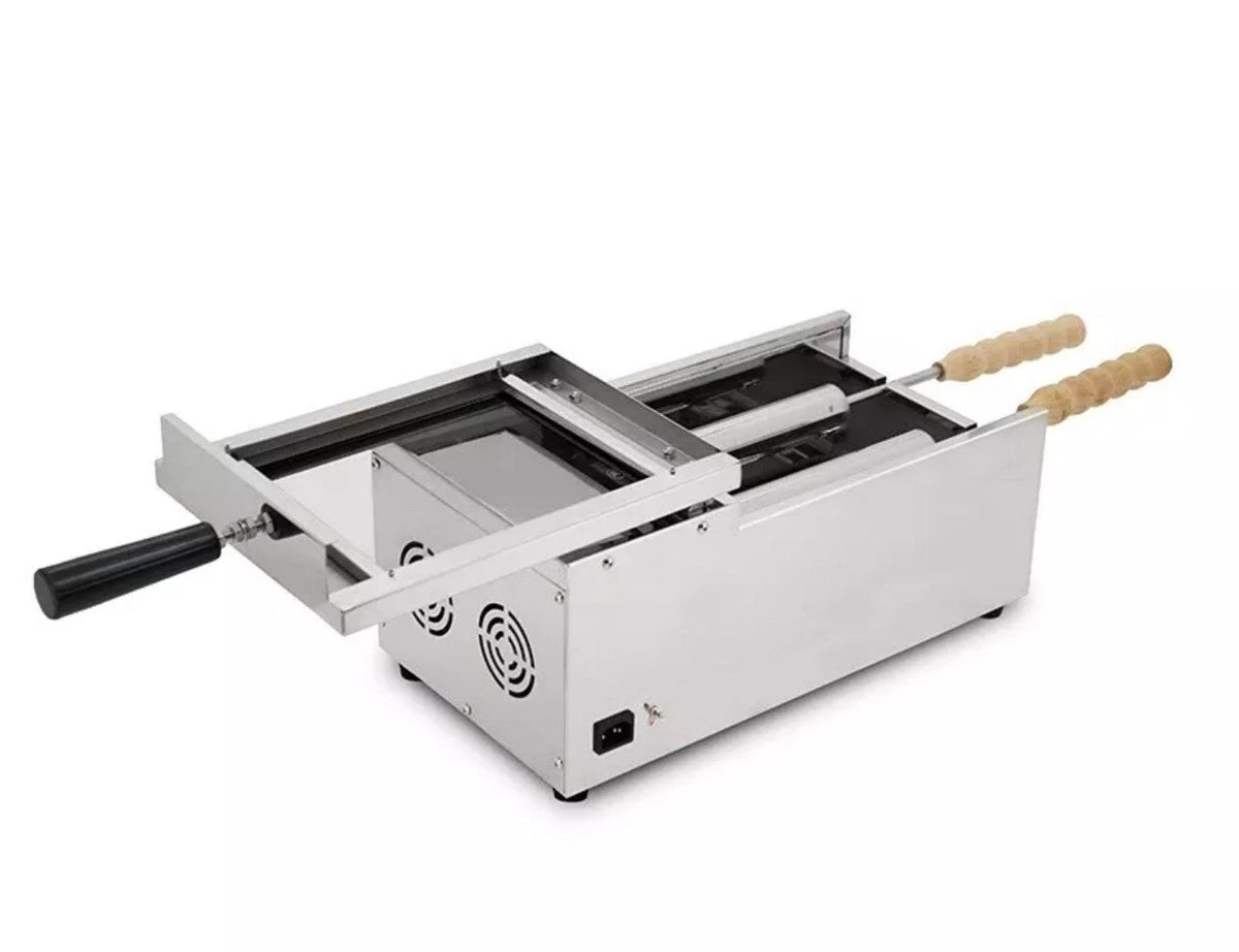 Electric Hungarian Kurtos Kalacs Chimney Cake Oven Roll Grill Machine