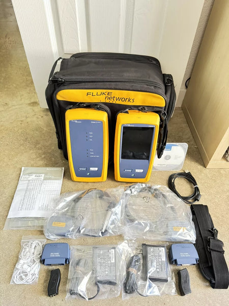 FLUKE Networks DSX-8000 Versiv 2 Cable Certifier Tester Kit