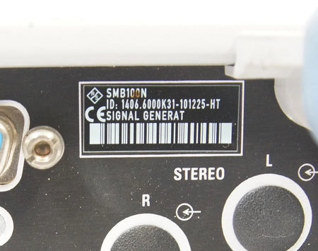 Rohde & Schwarz SMB 100 SMB100 N RF Signal Generator 9KHz-1.1GHz B101E K22
