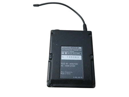 SONY UTX-B2 UHF Synthesized Transmitter - Free Shipping