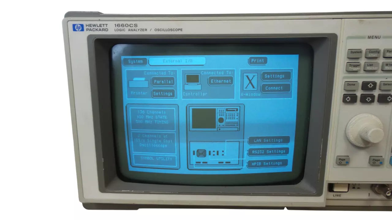 HP 1660CS Logic Analizer Oscillscope - Free Shipping
