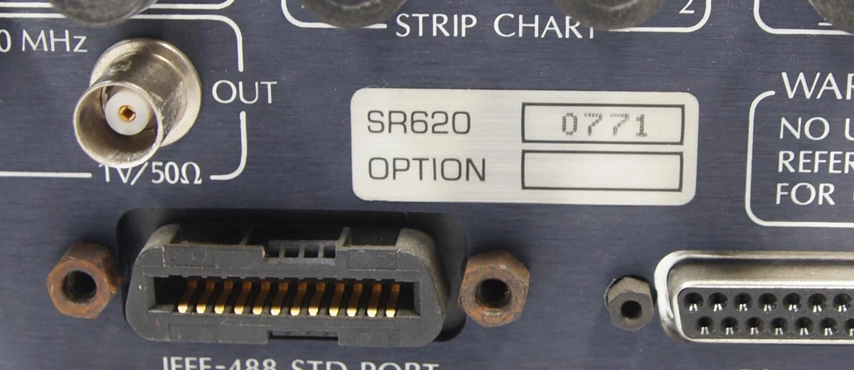 Stanford Research SR620 1.3GHz Universal Time Interval Frequency Counter AS-IS