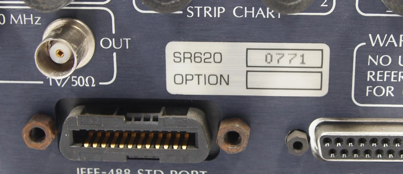 Stanford Research SR620 1.3GHz Universal Time Interval Frequency Counter AS-IS