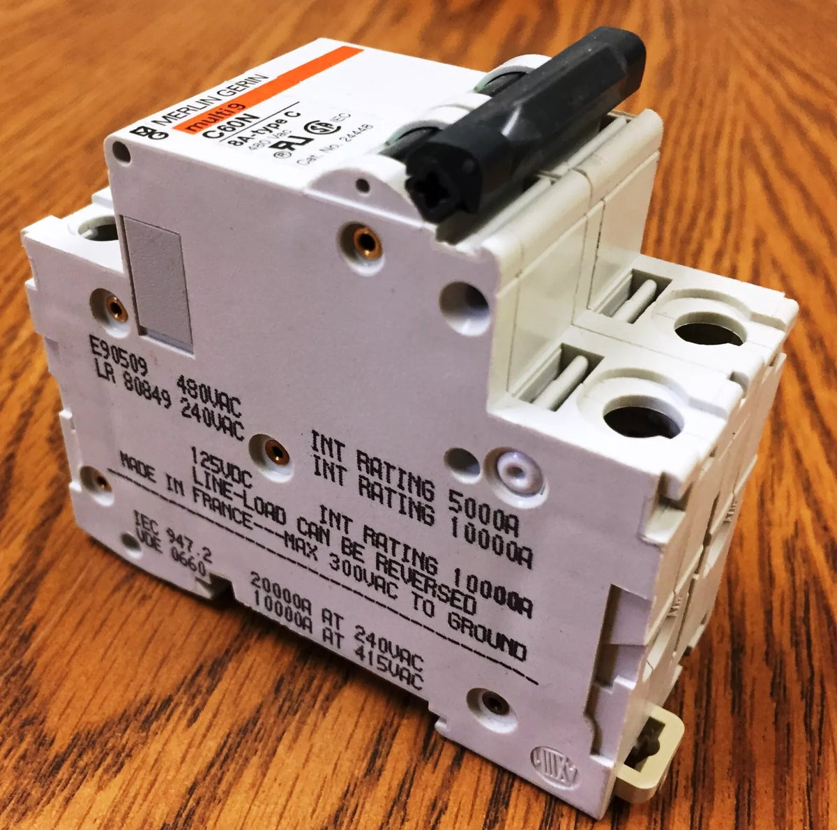 Schneider Electric Merlin Gerin MG24338 C60N Supplementary Protector