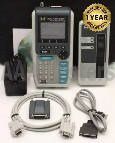 Fluke Microtest PentaScanner Plus w/ Super Injector Plus Cat5 - XG eqpt