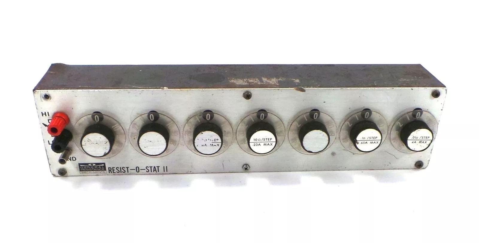 General Resistance Instruments Resist-0-Stat II RDS-74K Resistance Decade Box