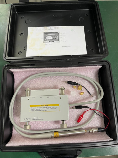 Agilent Keysight 42941A Impedance Probe Kit for Impedance analyzer - XG eqpt