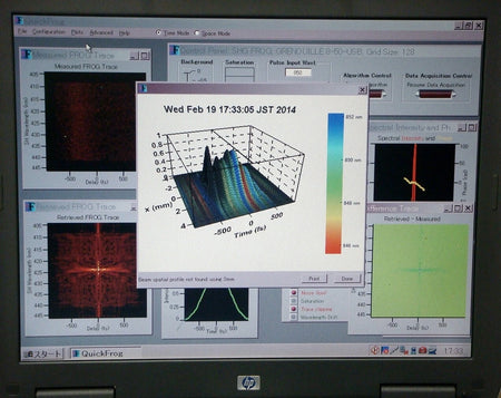 Swamp Optics 8-50-USB Femtosecond NEAR-IR GRENOUILLE