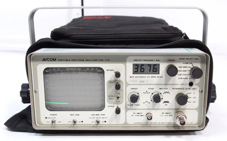 Avcom PSA-37D L-Band Portable Spectrum Analyzer 1 MHz to 4.2 GHz