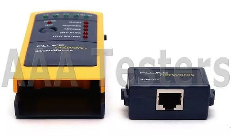 Fluke Networks MicroMapper LAN Wiremap Checker w/ Remote - XG eqpt