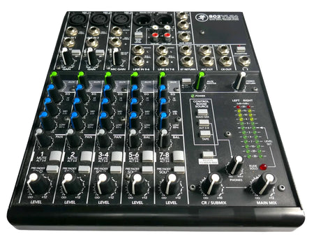 Mackie 802VLZ4 8-Channel Mic/Line Mixer with Onyx Preamplifiers - Free Shipping