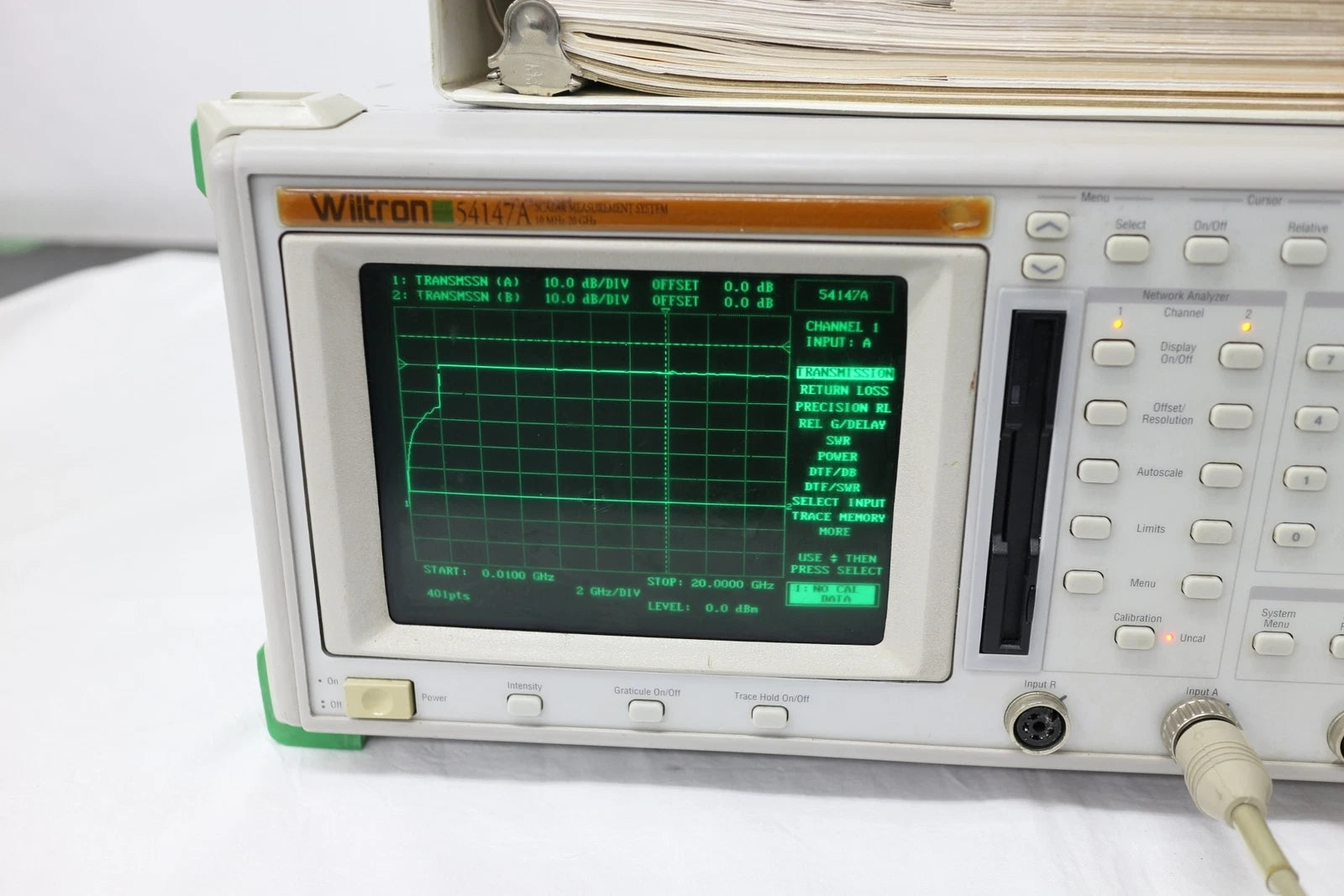 Wiltron 54147A 10MHz-20GHz Network Analyzer
