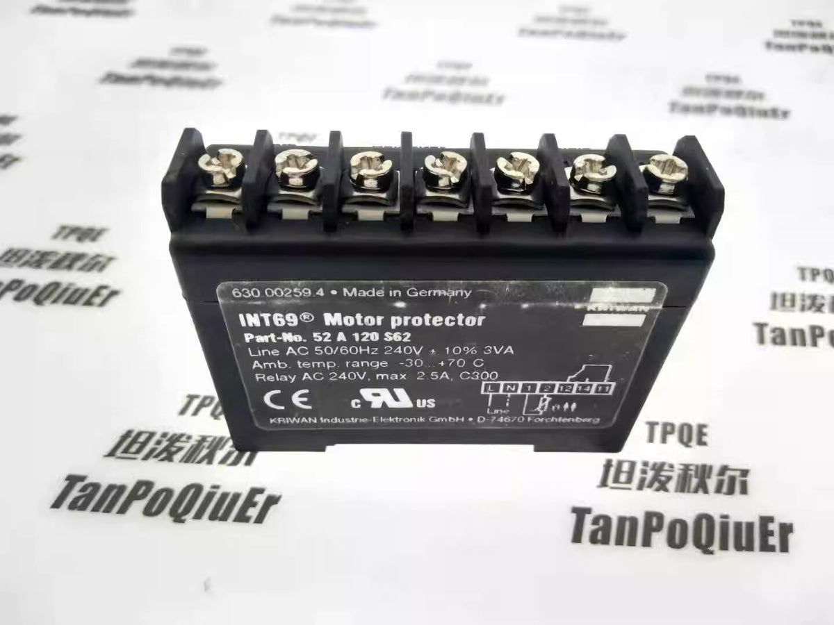 KRIWAN INT69 52A120 S62 Compressor Protection Module