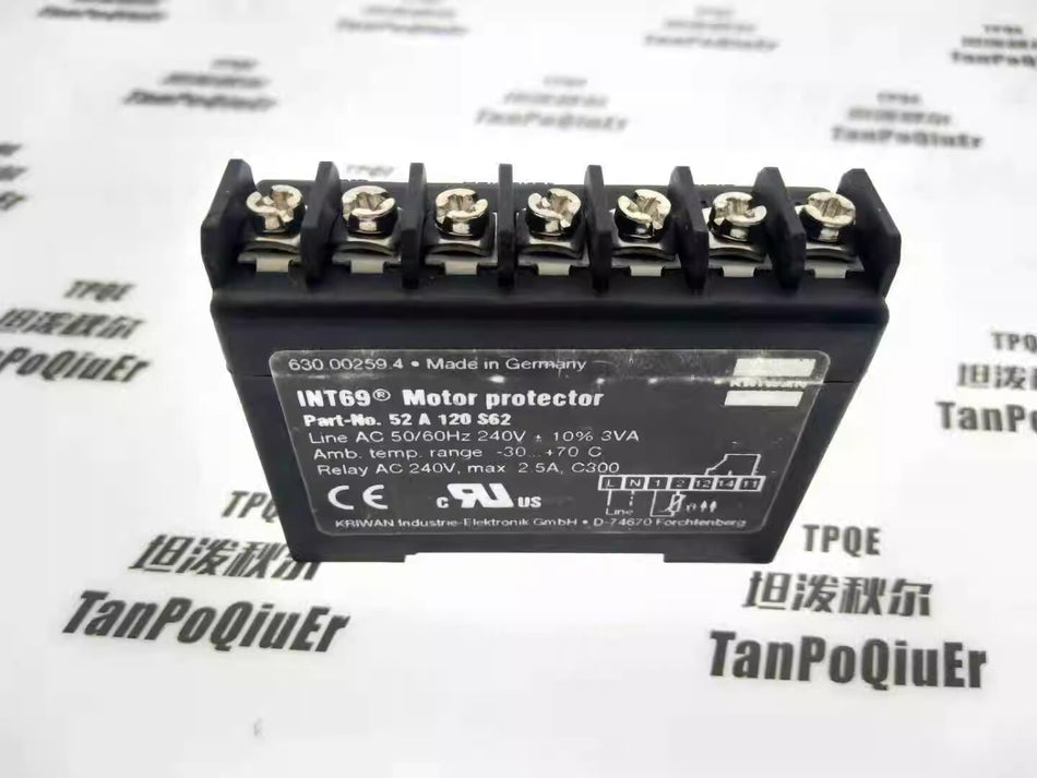 KRIWAN INT69 52A120 S62 Compressor Protection Module