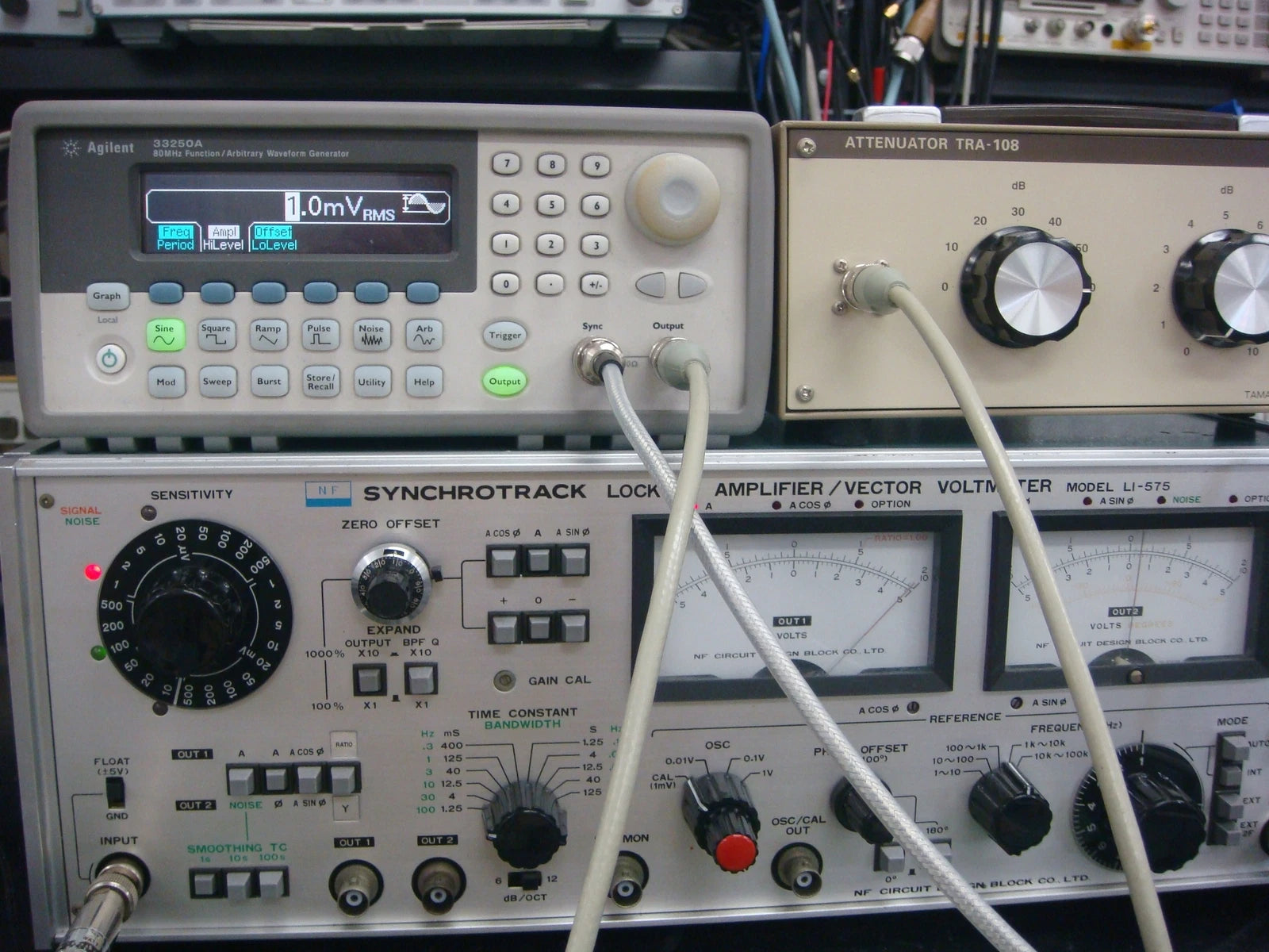 NF LI-575 /01 LOCK-IN Amplifier Vector Voltmeter