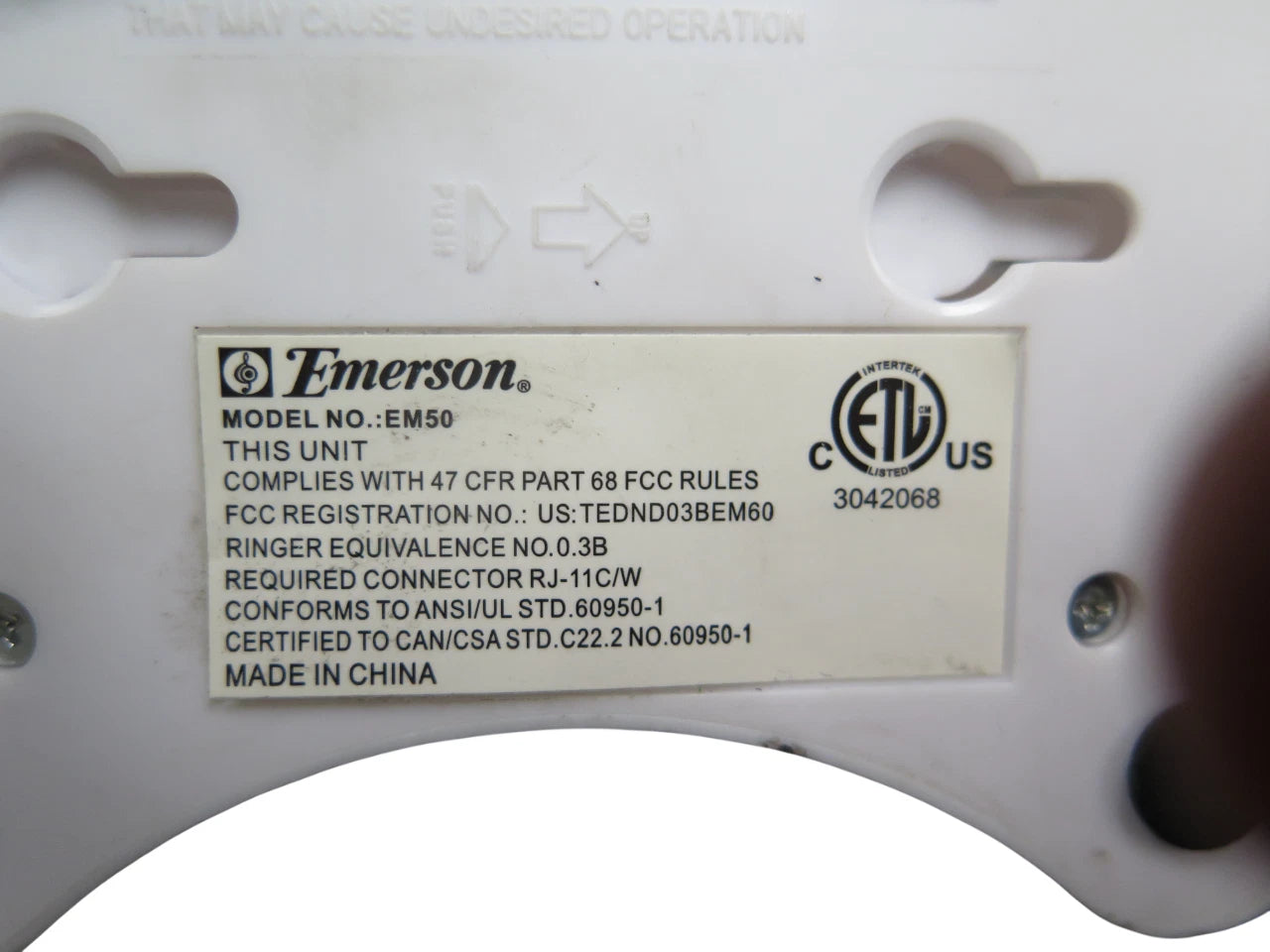 Emerson Caller ID CID EM50 - Free Shipping