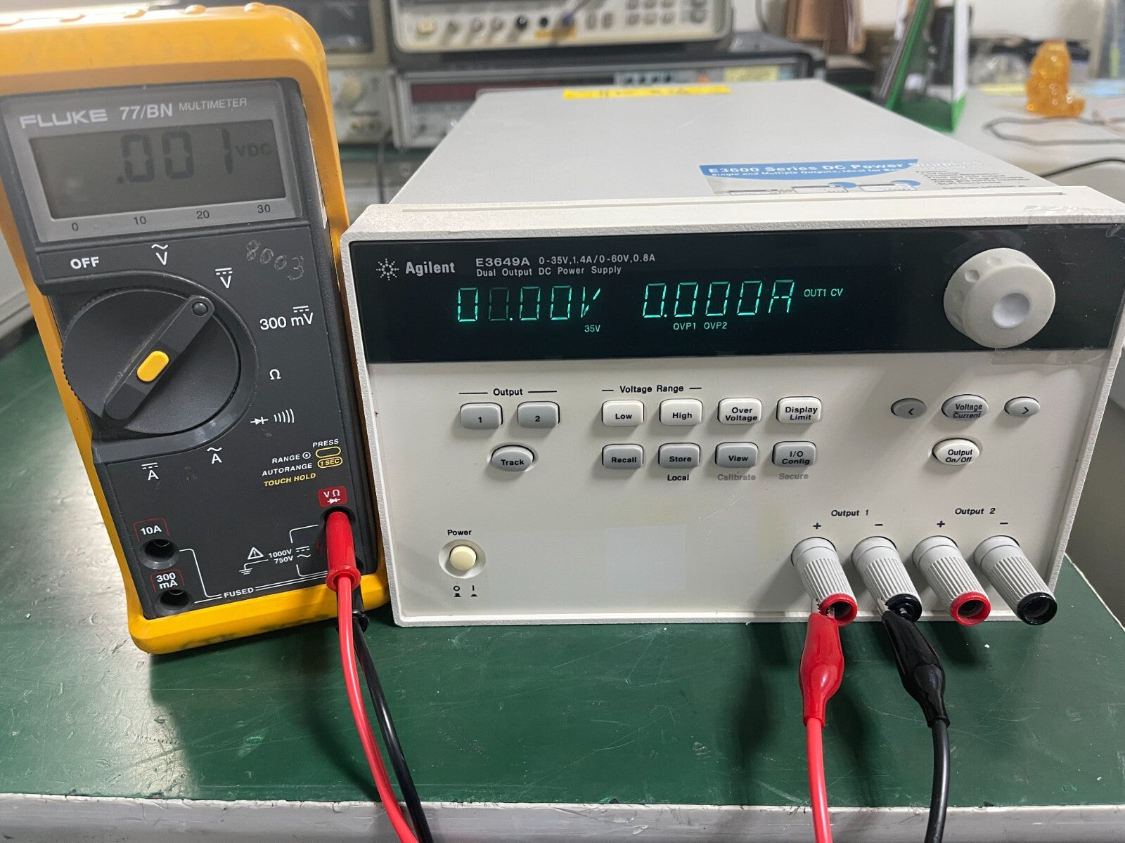 Agilent E3649A Dual Output Power Supply