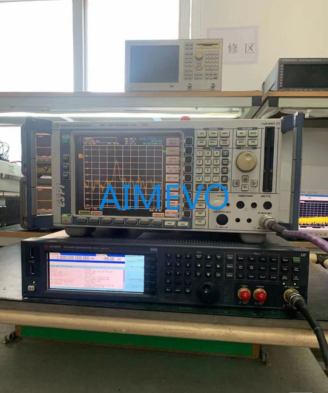 Agilent Keysight N5172B 9KHz-6GHz EXG X-Series RF Vector Signal Generator OPT