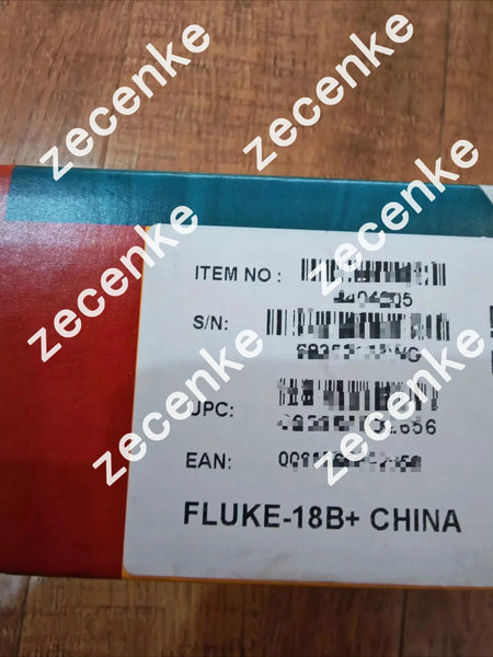 Fluke 18B+ Multimeter 1000V ADCVoltmeter Ammeter Auto/ManualRange LED Test/##dmm