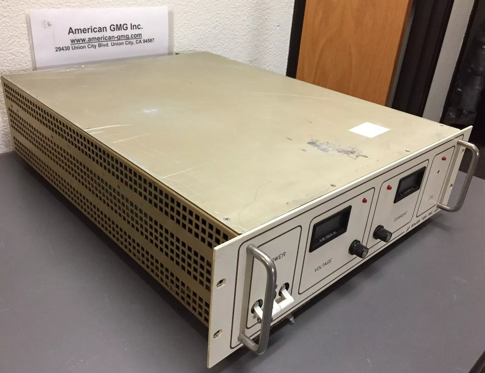 Power Ten 4600D-20125 DC Power Supply 0-20 Volts DC 0-125 AMPS Heavy Duty