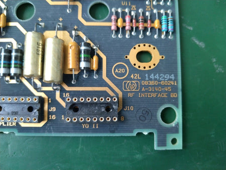 HP Agilent 08360-60241 A20 RF Interface board for 8360/83621A series - XG eqpt