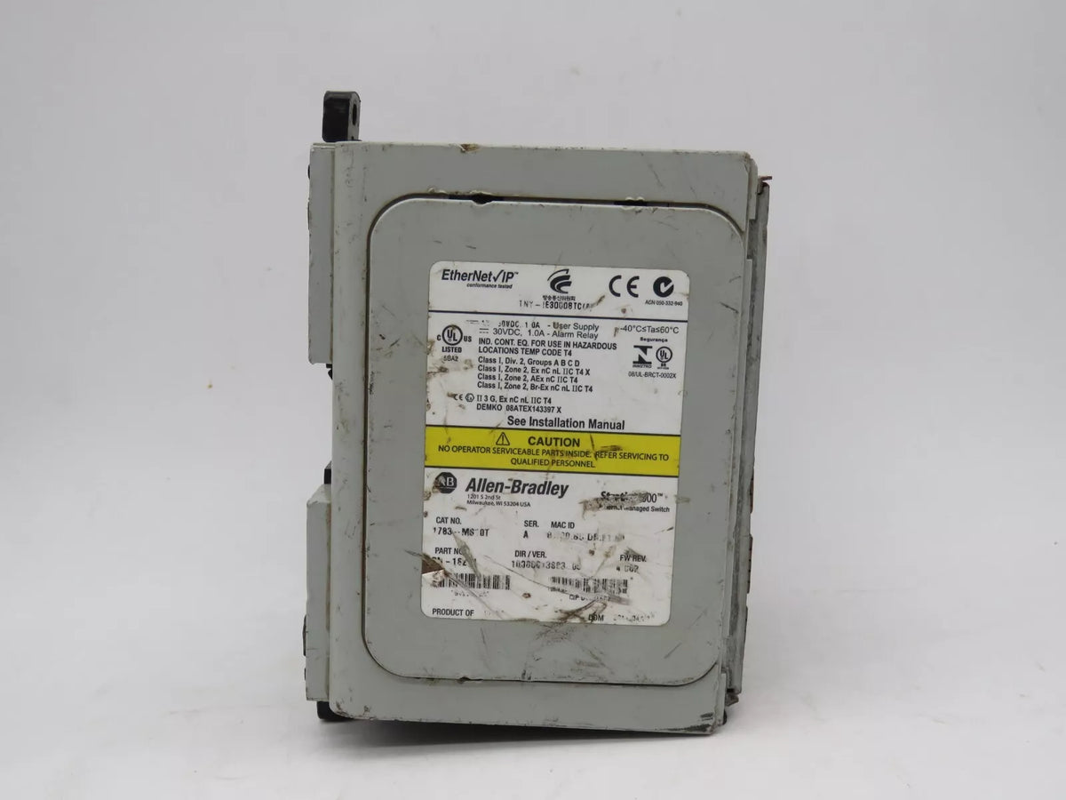 Allen-Bradley 1783-MS10T Stratix 8000 Ethernet Switch 10 Port