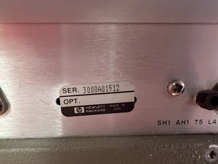 Agilent/Keysight 3585B Spectrum Analyzer 20Hz to 40MHz SN 3008A01512