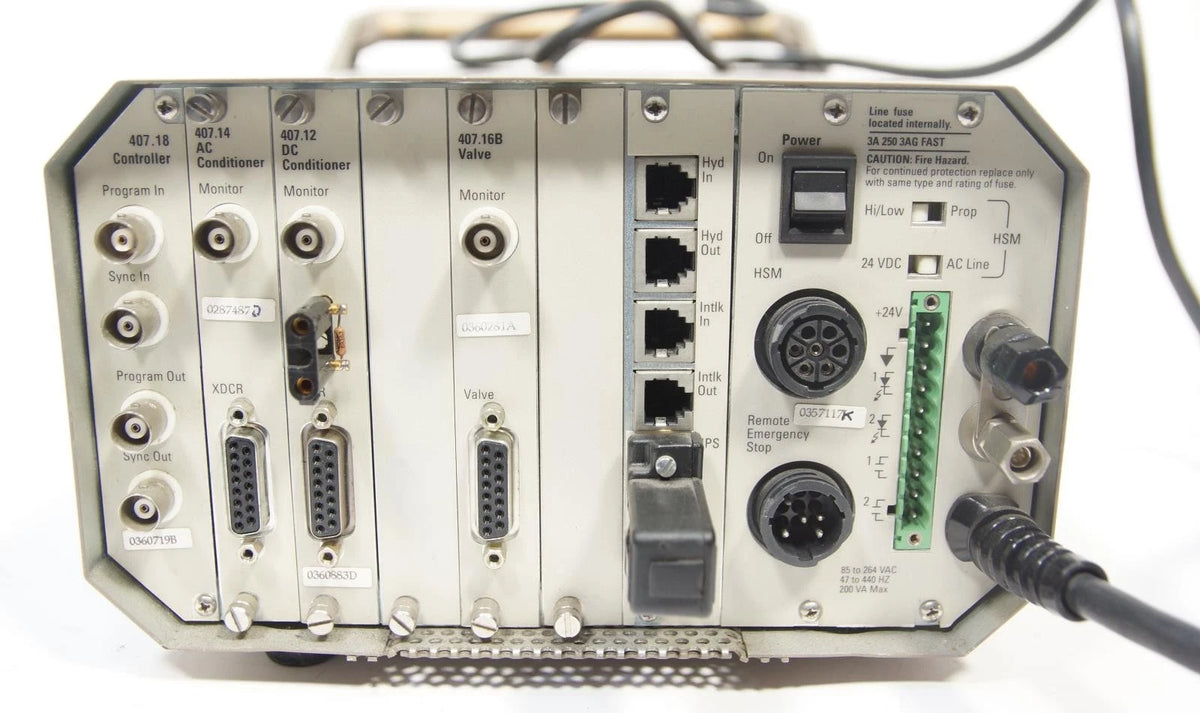 MTS 407 Model Single-Ch. Digital PIDF Servo Hydraulic Channel Station Controller