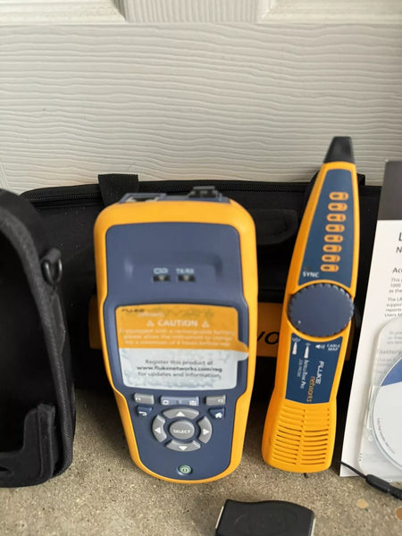 Fluke Networks LRAT-2000 Kit Tester with Fluke Intellitone Probe