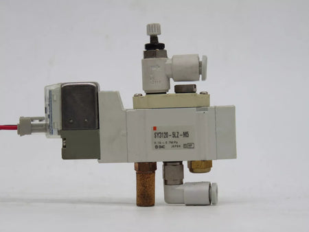 SMC SY3120-5LZ-M5 Solenoid Valve 5 Port Body Ported Single Unit 24VDC