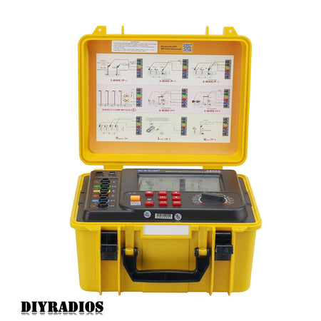 ETCR3200C 250mA 300KΩ Double-Clamp Earth Resistance Tester Multifunction Tester