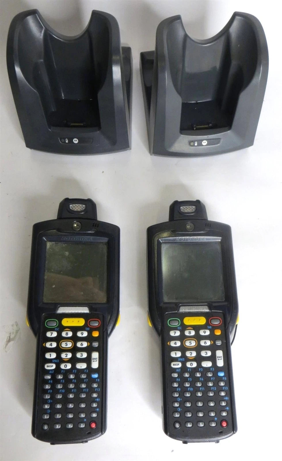 Lot of 2 Motorola MC3190-SL4H24E0A Barcode Scanner Mobile