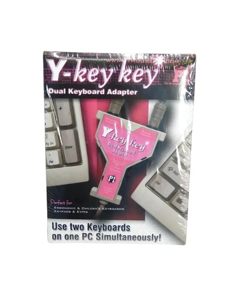 P.I. ENGENEERING Y-key key Dual Keyboard Adapter For All PS/2 - Free Shipping