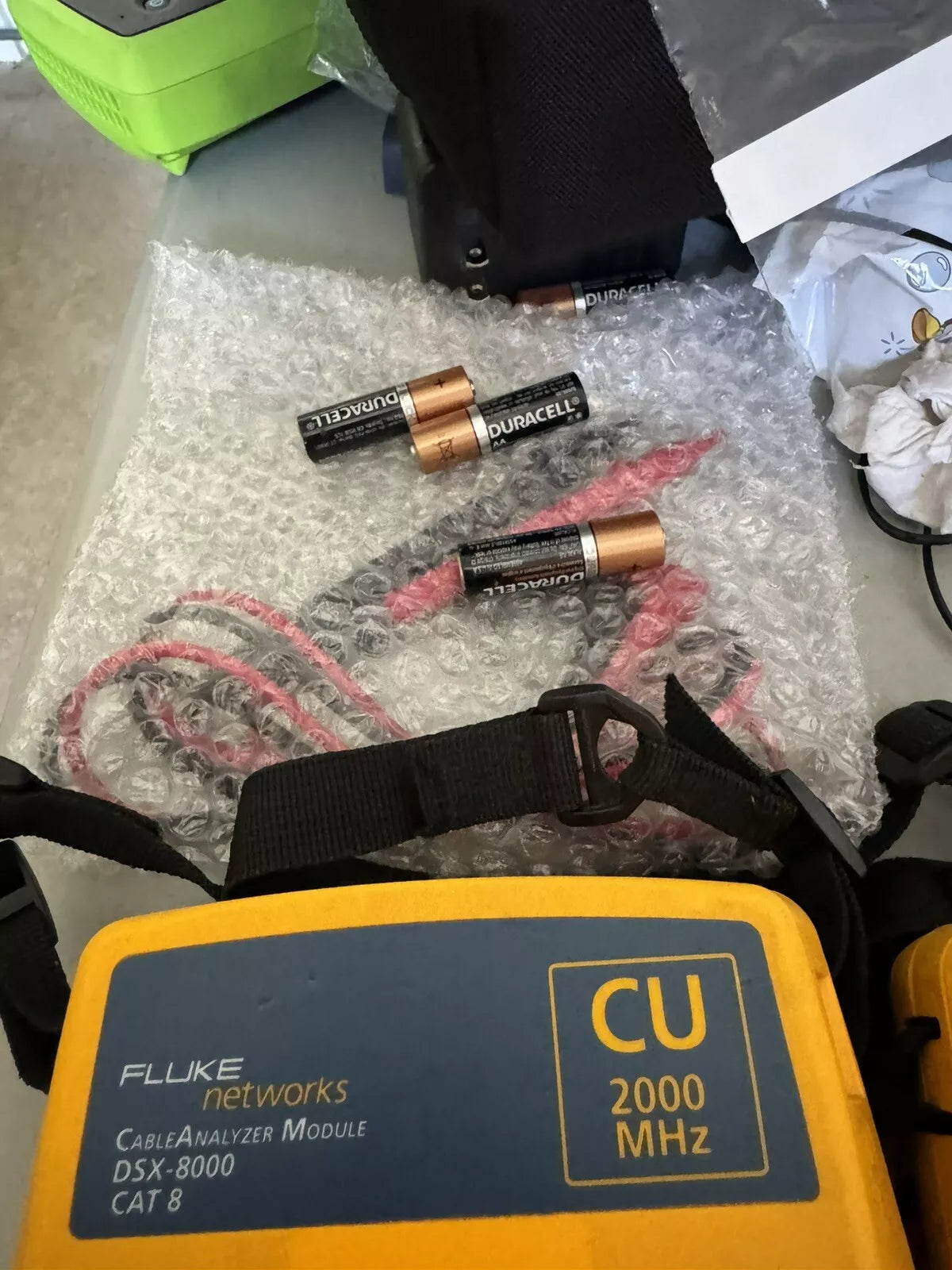 FLUKE Networks DSX-8000 Versiv 2 Cable Certifier Tester Kit