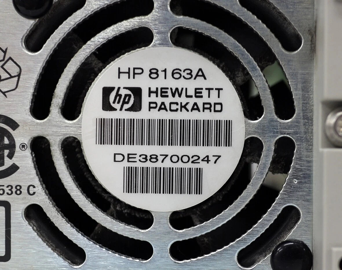 HP 8163A Lightwave Measurement System