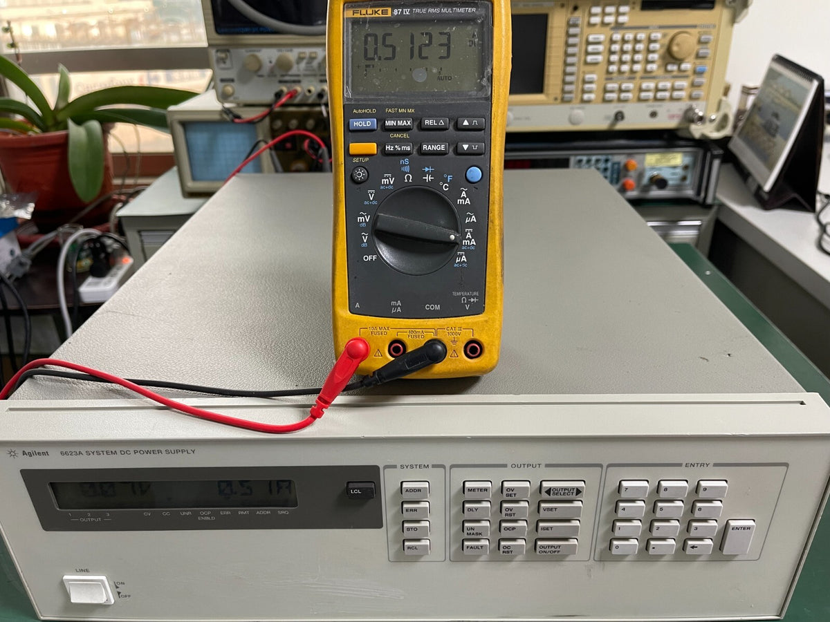 HP Agilent 6623A System DC Power Supply 3 outputs _0938_0943 - XG eqpt