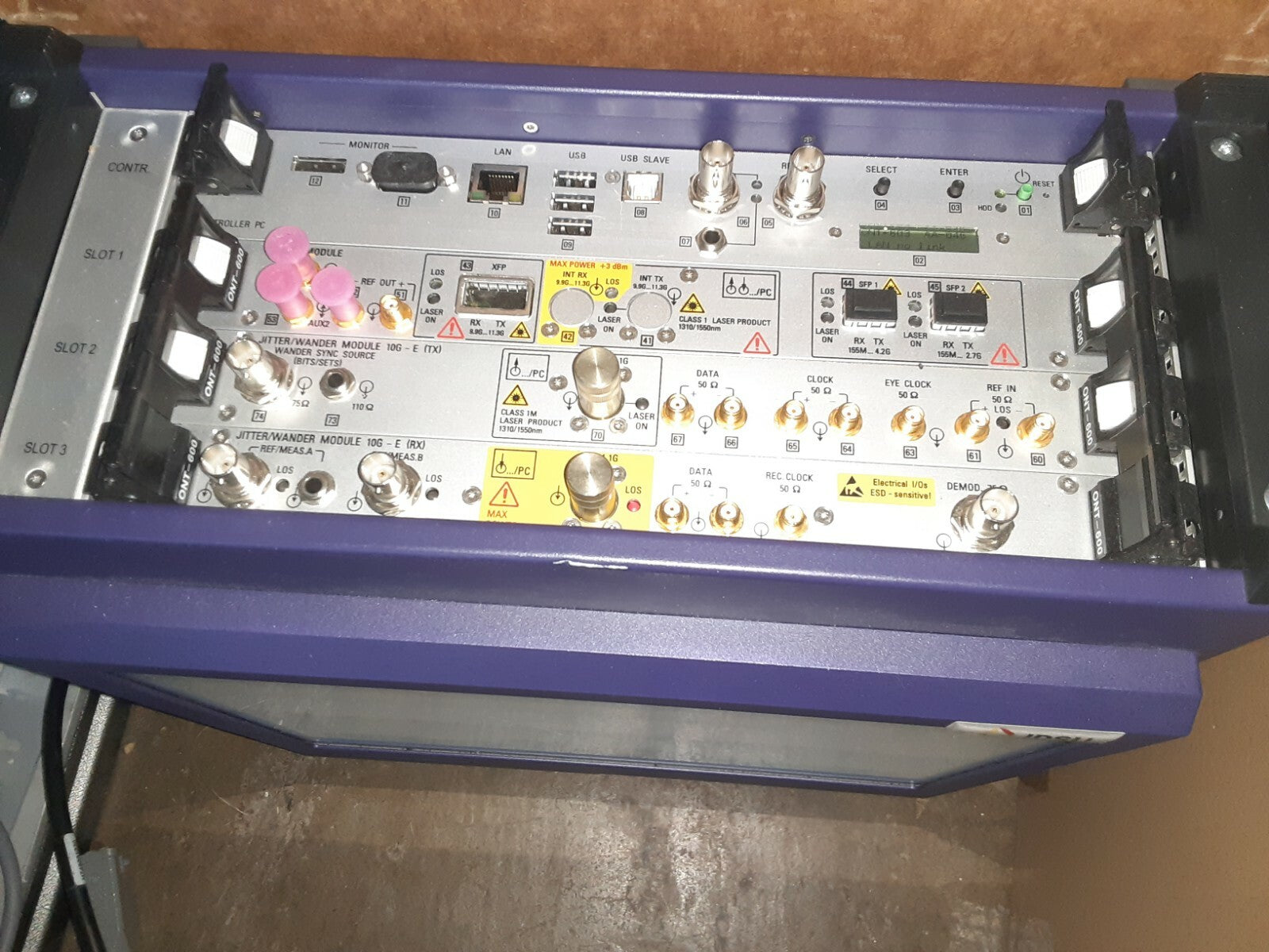 Optical Network Tester 10 Gb & 10 Gb JDSU ONT-603