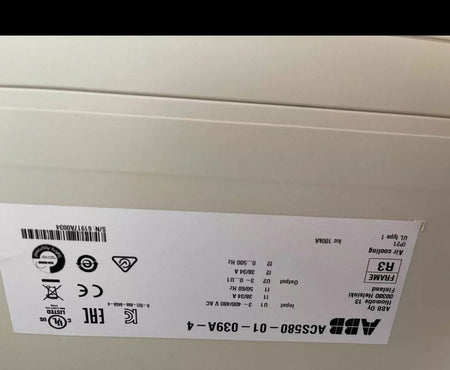 ABB ACS580-01-039A-4 Variable Frequency Drive