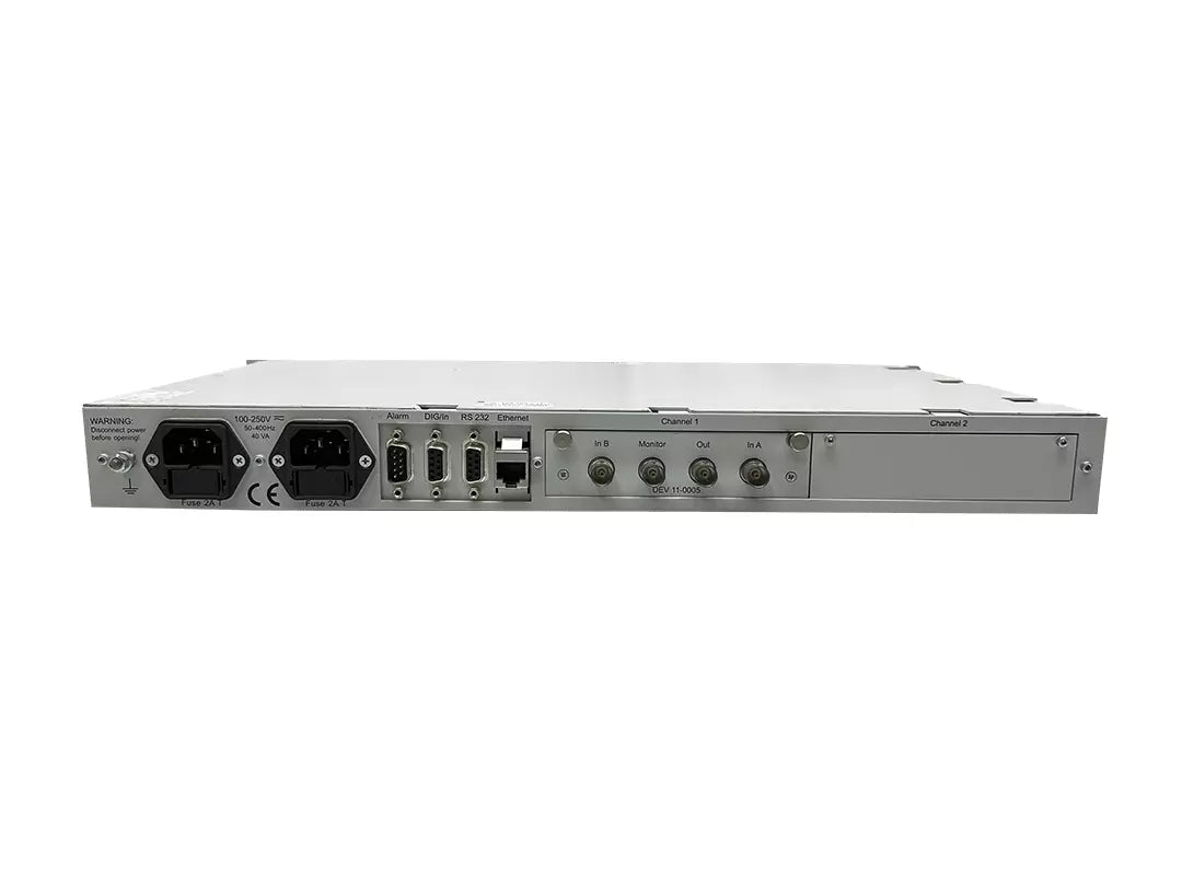 DEV Systemtechnik 1951 Universal Switch Chassis 1RU with 1 DEV 11-0005 DPST Switch