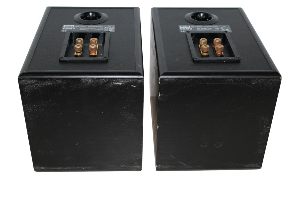 Bowers & Wilkins CDM2  Bookshelf Speakers (PAIR) - Free Shipping.