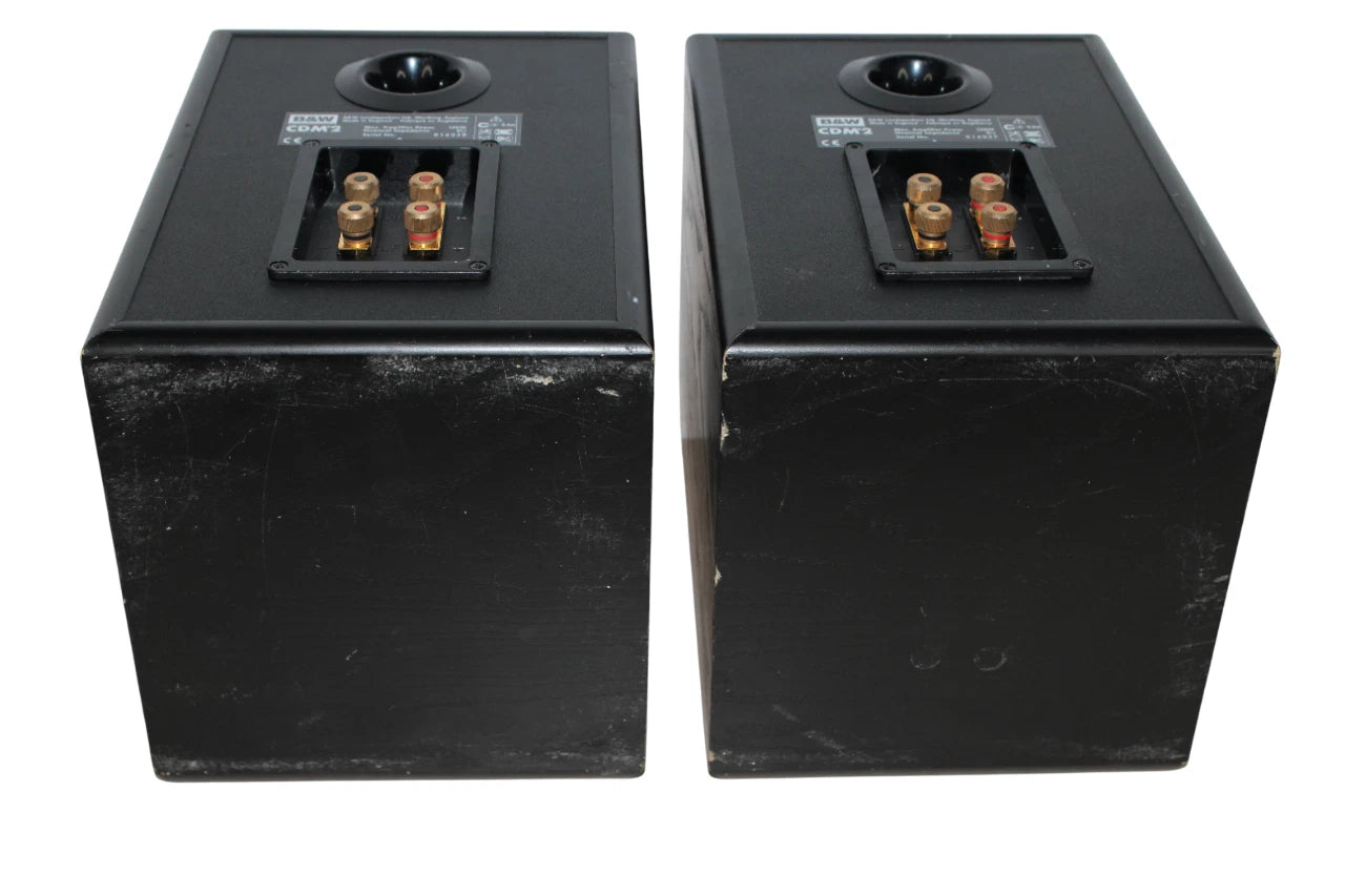 Bowers & Wilkins CDM2  Bookshelf Speakers (PAIR) - Free Shipping.